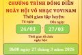 Thông báo chương trình đồng diễn “Ngày hội võ nhạc Vovinam”