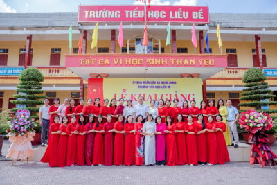 Trường Tiểu học Liễu Đề tưng bừng khai giảng năm học mới 2025-2026