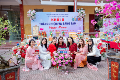 Lễ kỷ niệm ngày Nhà giáo Việt Nam của trường Tiểu học Liễu Đề