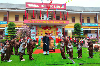 TRƯỜNG TIỂU HỌC LIỄU ĐỀ TƯNG BỪNG LỄ HỘI “SƠ KẾT HỌC KÌ I & XUÂN YÊU THƯƠNG” NĂM HỌC 2025 – 2026