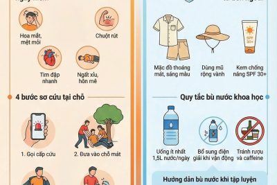 Phòng chống say nắng, say nóng